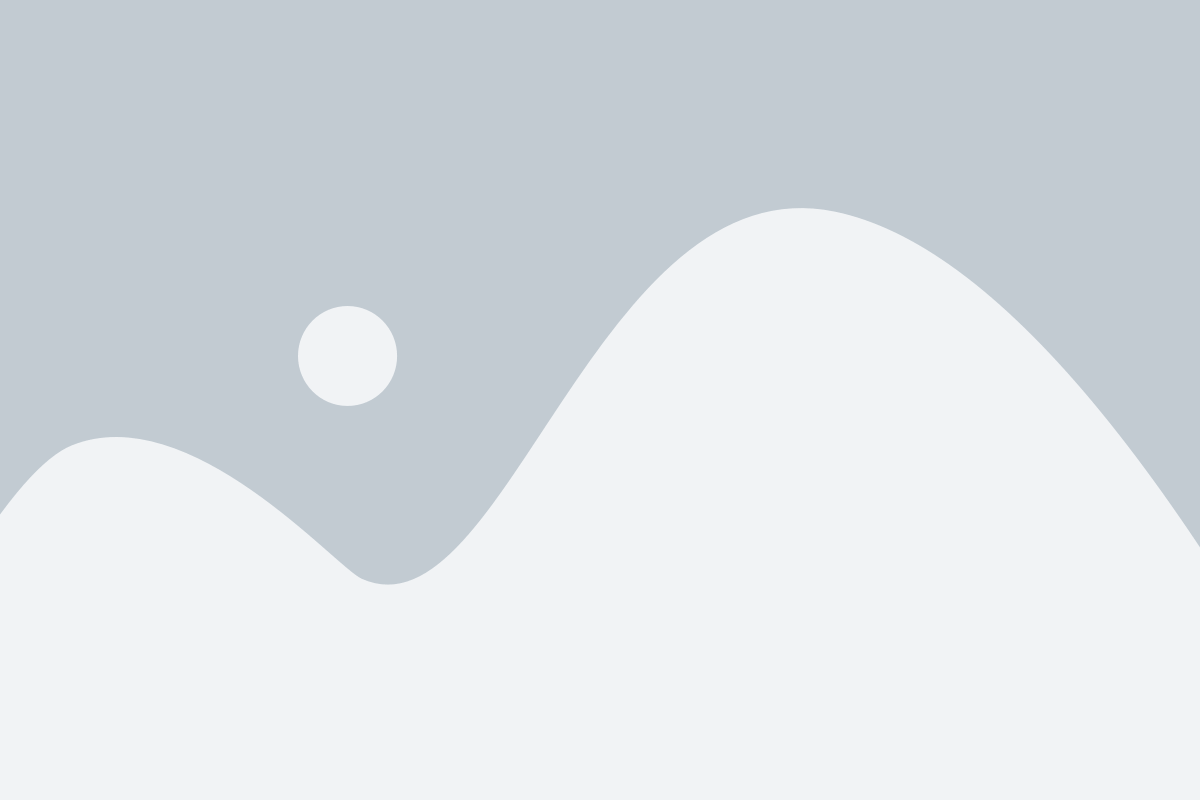 Abstract landscape with pale blue sky, rolling white hills, and a small circular sun in the sky.